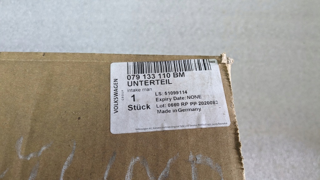 фото №10, M новый oryg коллектор всасывающий левый audi s6 rs4 rs5 rs7 a8 4.0 tfsi 079133340