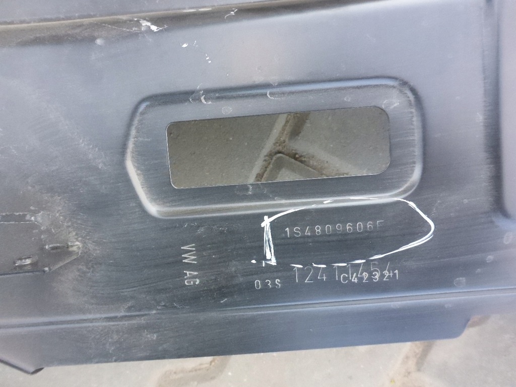 фото №7, Vw up citigo seat mii поріг рама правий новий оригінал