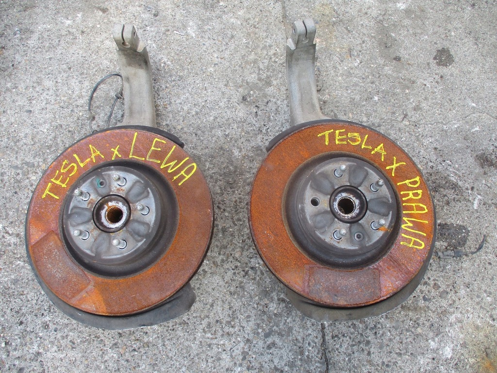 фото №1, Поворотний кулак права передня tesla x