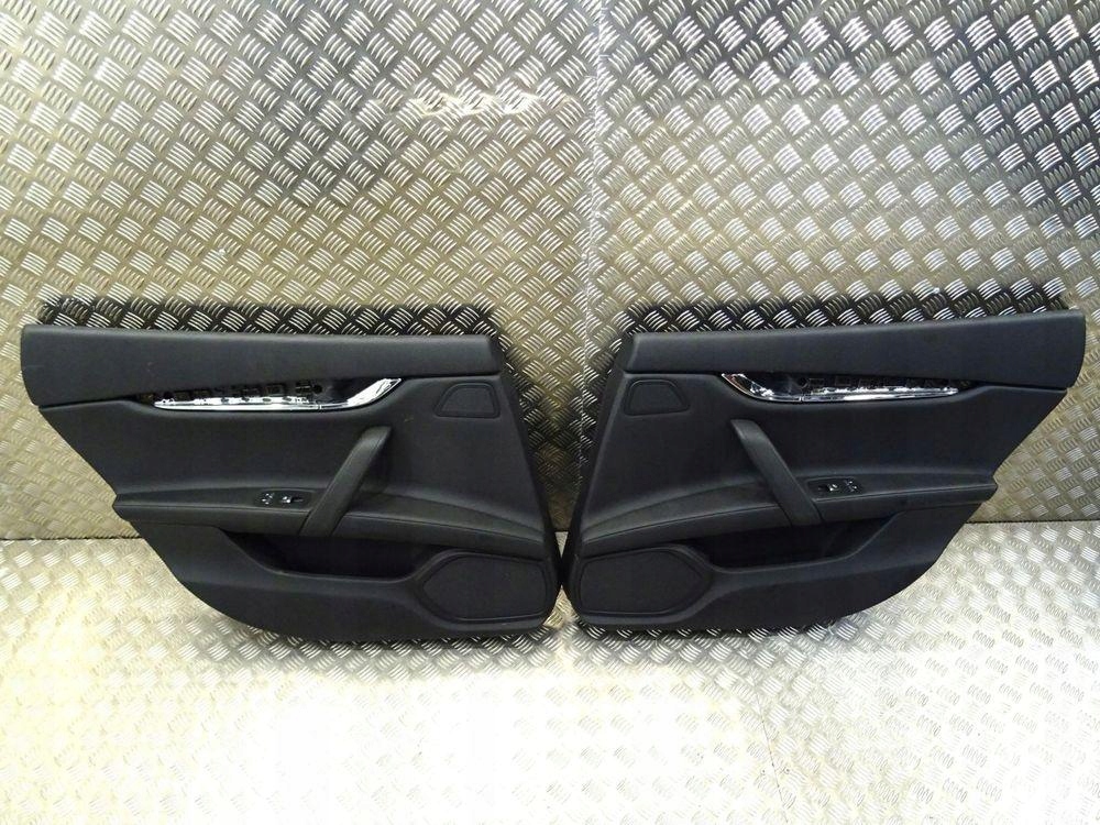 фото №11, Maserati quattroporte vi m156 сиденья сиденье заднее сиденье туннель обшивка