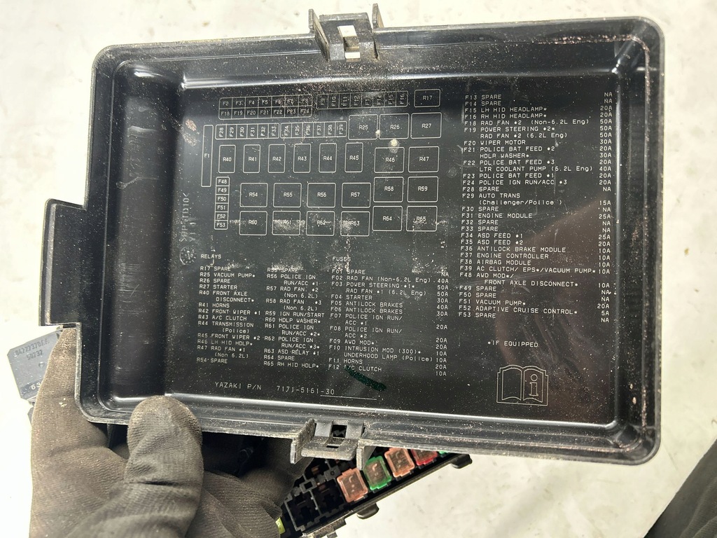 фото №7, Коробка запобіжників dodge challenger p68312194ab