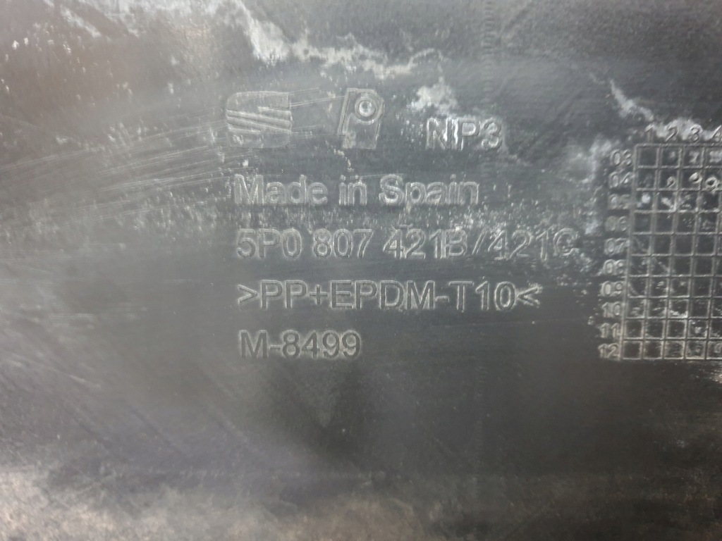 фото №15, Seat altea 5p0 бампер задній задня