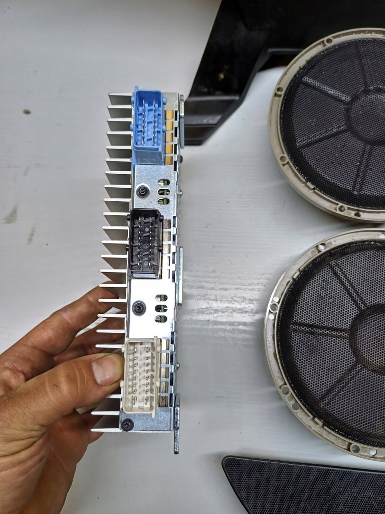 фото №5, Citroen c5 iii x7 набір góśników підсилювач комплект philips 9664649780