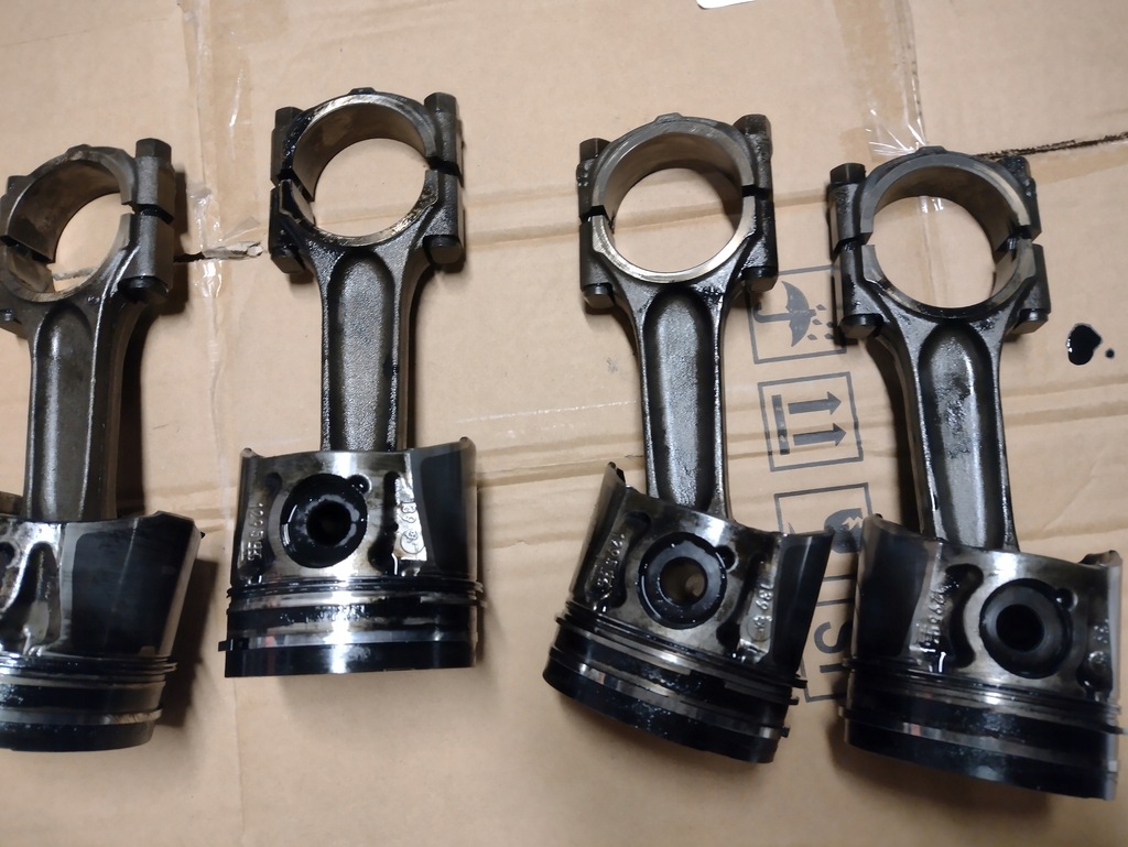 фото №1, Ford mondeo mk4 2,0tdci поршни с шатун