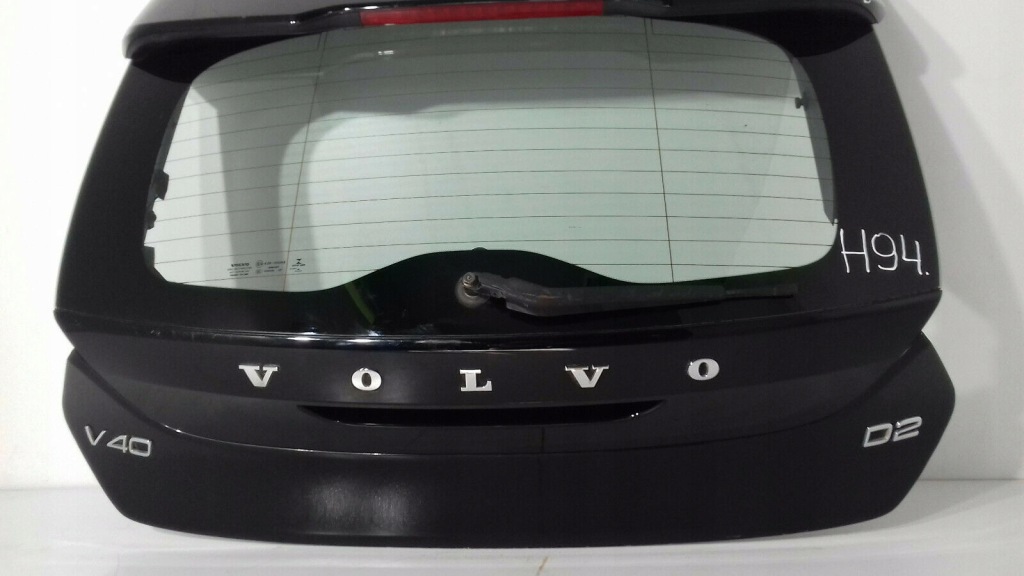 фото №5, Volvo v40 / 2016 кришка багажника задня h94