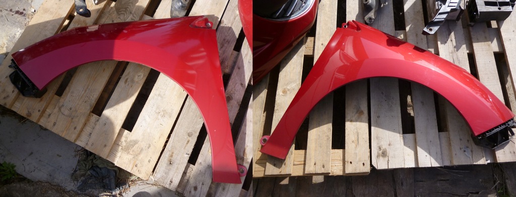 фото №8, Peugeot 308 i gt sport перед kompletny бампер капот kpl червоний