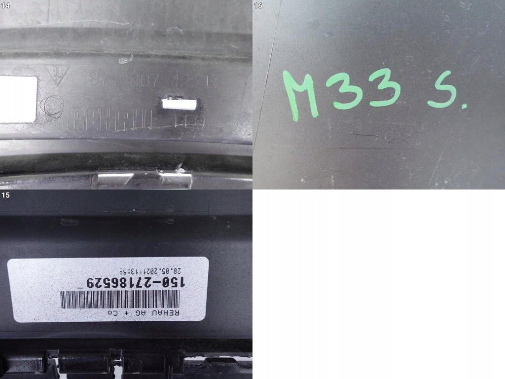 Porsche panamera 971 974 sport turismo gts 17-23 бампер задняя pdc Оригинал