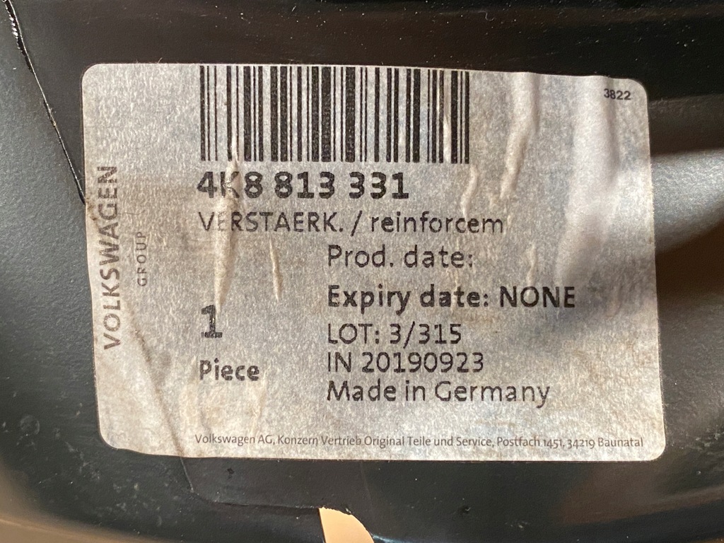 фото №6, Audi a7 4k8 pas задний стена 4k8813331