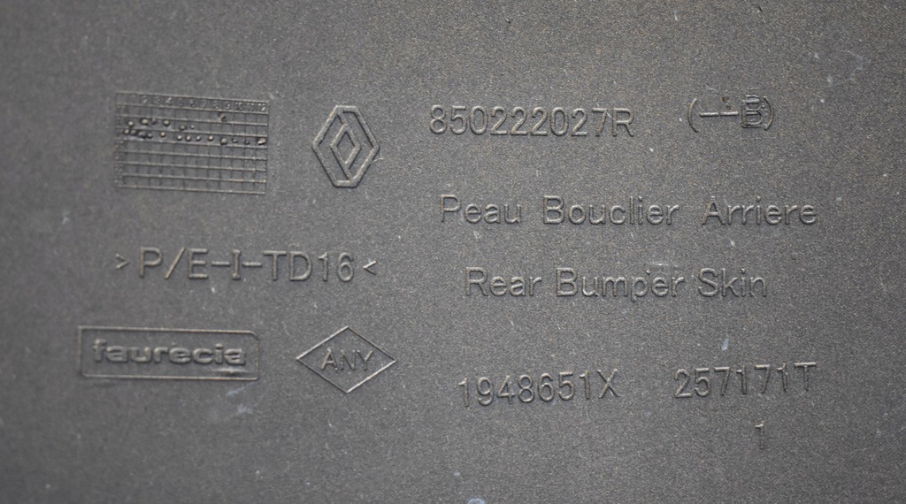 фото №6, Dacia duster ii бампер задняя задний super состояние org