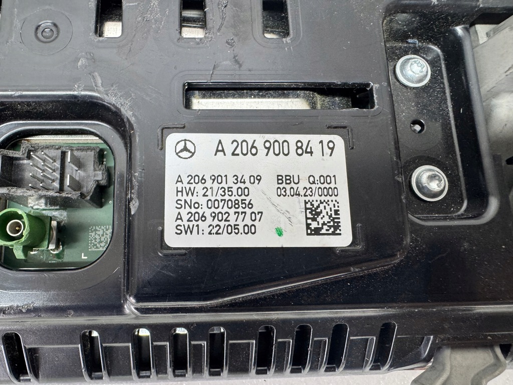фото №8, Mercedes benz w206 дисплей екран a2069008419