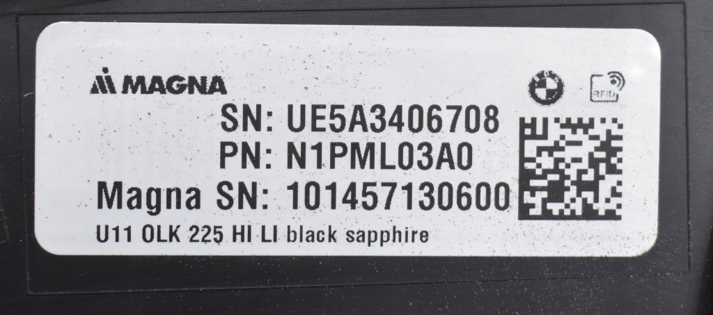 Bmw x1 ix1 u11 m набор x line левая молдинг крыла задний  задняя оригинал с Разборки