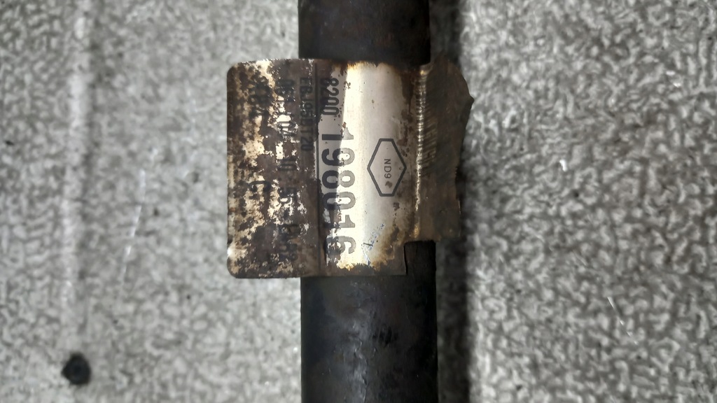 фото №4, Привідний вал ліва renault megane 1.9dci 04r kombi