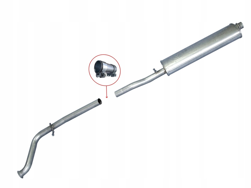 фото №9, Гаситель средний peugeot 406 2.0 -16v 99 -0 polmo