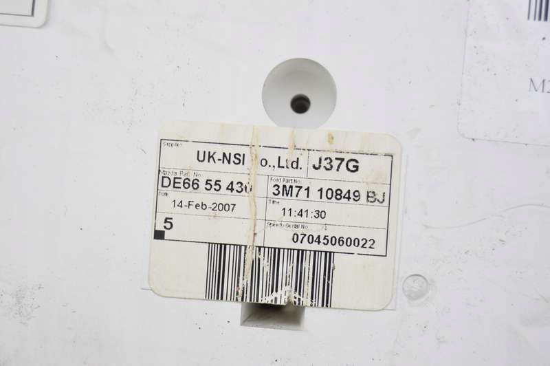 фото №8, Счетчик приборы автоматическая коробка передач eu 3m71-10849-bj mazda 2 dy 1.4 16v 80 km lift