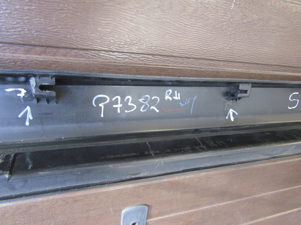 фото №8, Молдинг порог правая subaru outback iv 09-14