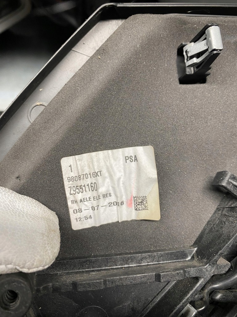 фото №7, Jumpy iii expert зеркало правое 98087016xt 9 pin