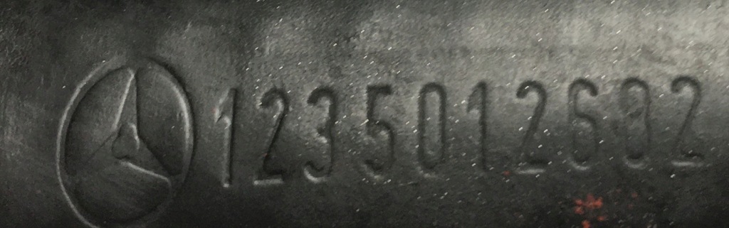 Шланг труба радиатора охлаждение mercedes w123 w126 280 2.8 1235012682 Киев