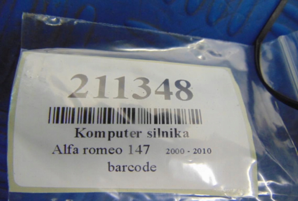 Alfa romeo 147 1.6b бортовий комп'ютер двигуна в Україні