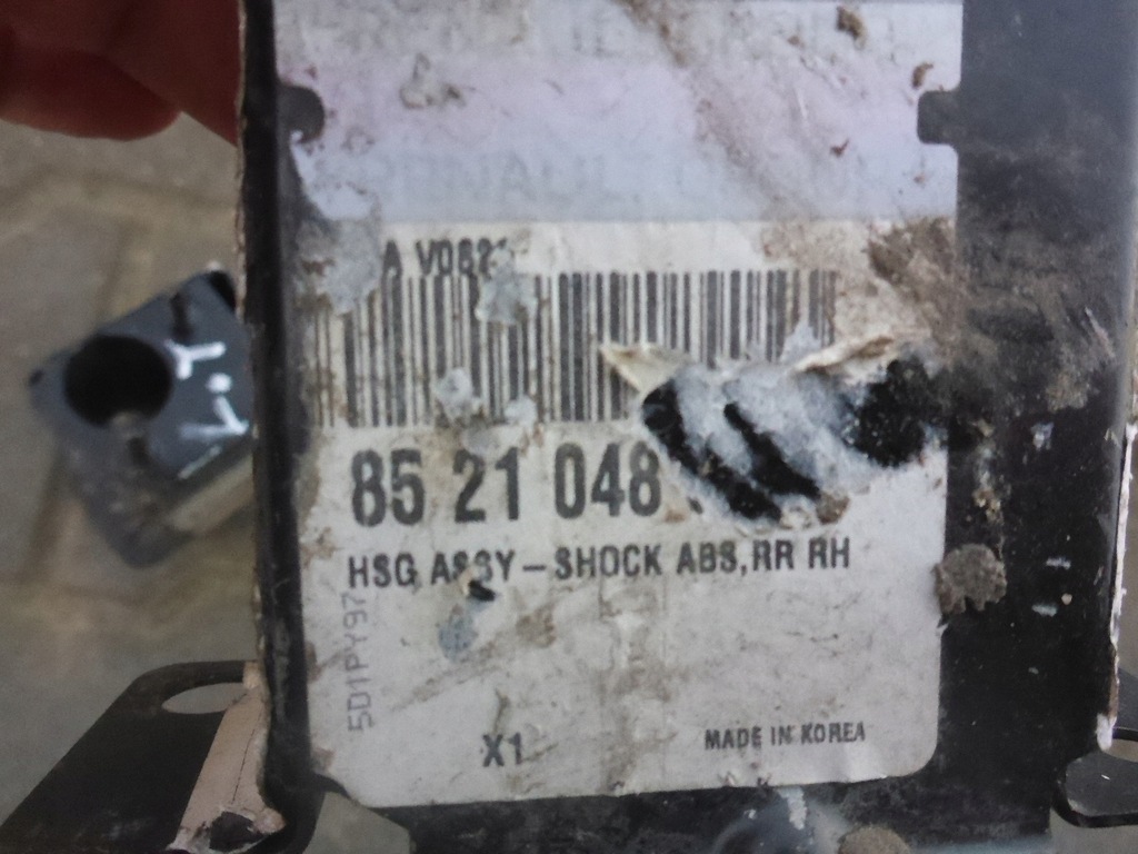 фото №9, Renault fluence балка бампера задняя зона nowa оригинал