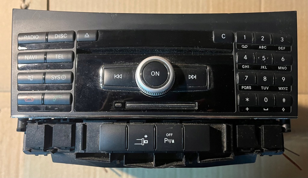 фото №1, Mercedes w207 w212 радио cd навигация navi