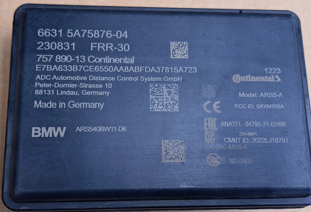 фото №8, Bmw g05 go6 g07 радар distronic 5a75876