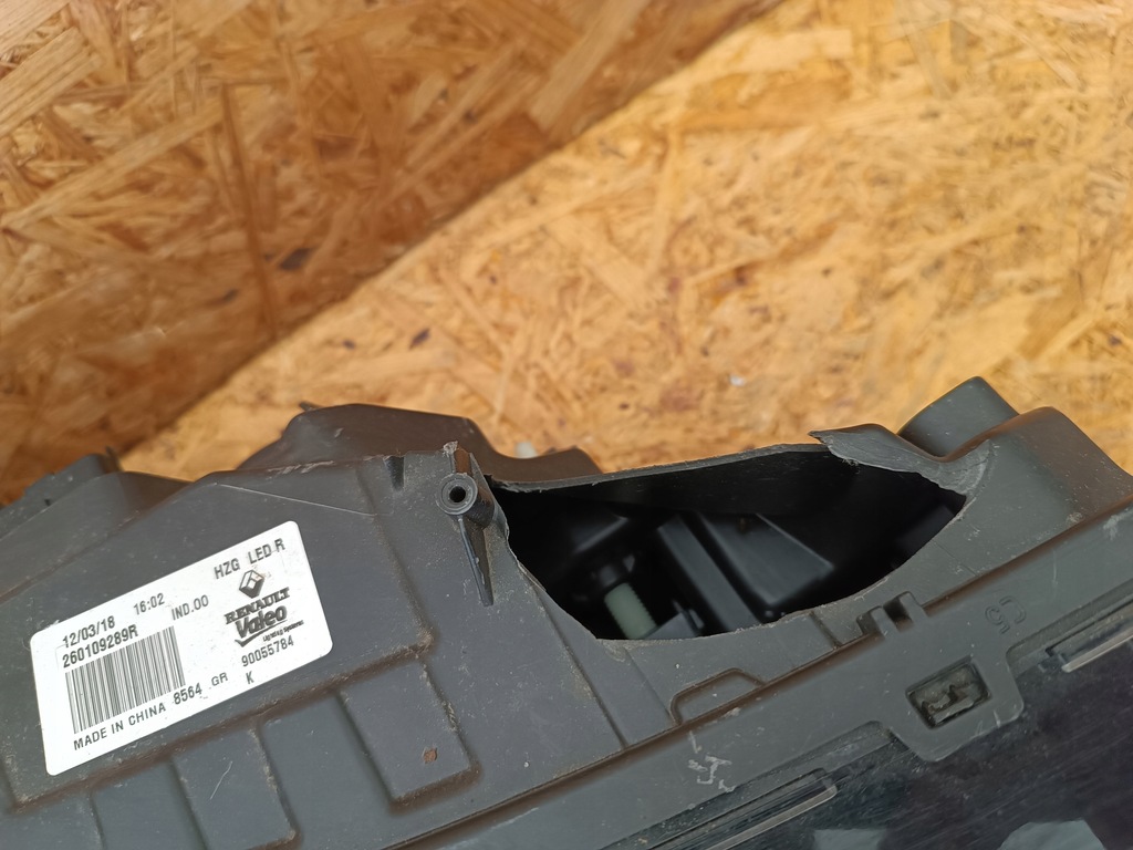 фото №5, Фара лампа led права перед передня eu 260109289r renault koleos ii 2