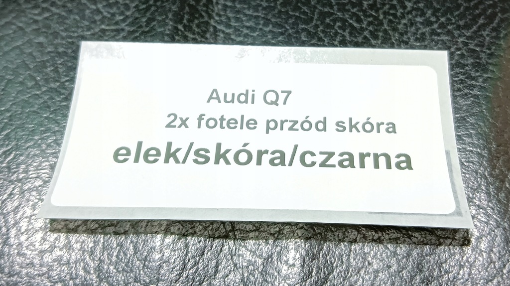 фото №10, Audi q7 сидіння передні 4l шкіра підігрів електрика cricket