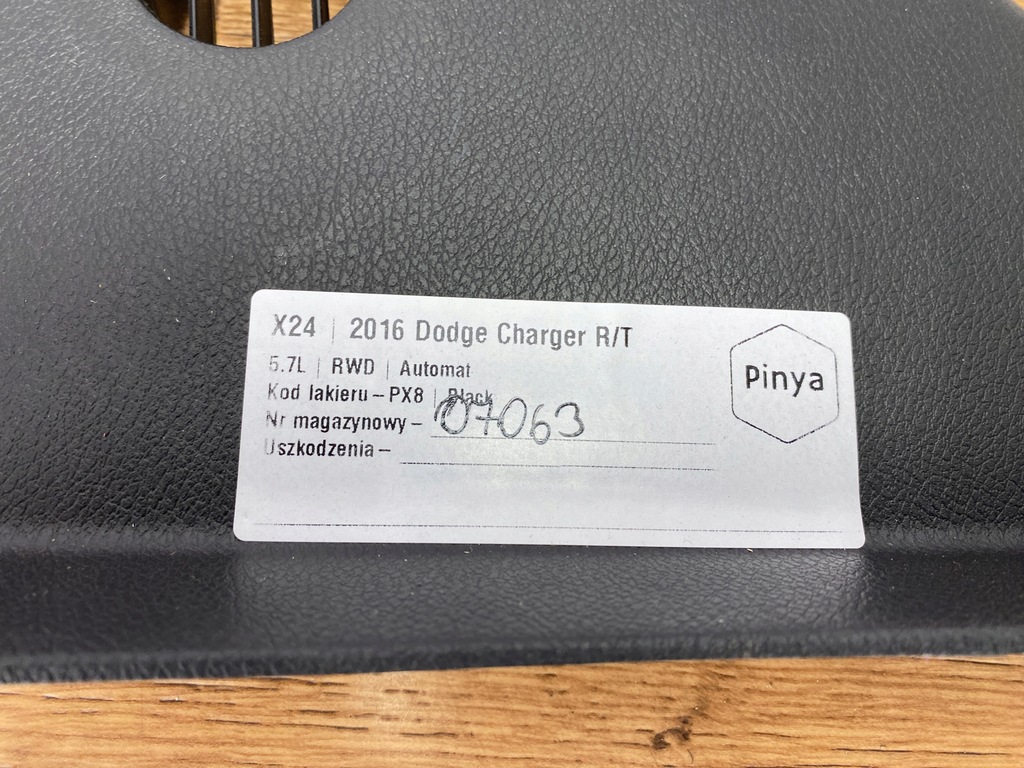 фото №7, Заглушка панели приборной панели dodge charger 2015+ usa