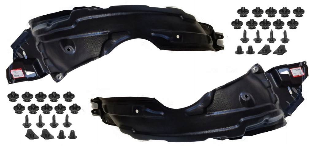 фото №1, Подкрылок передние клипсы toyota corolla e12 02- hb