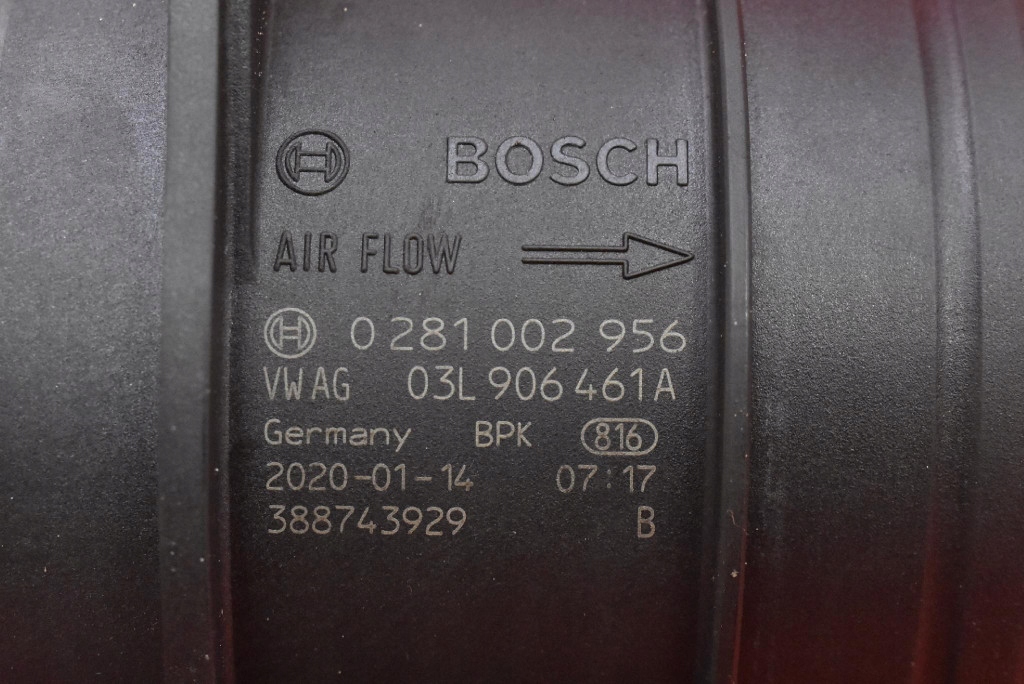 фото №8, Витратомір 03l906461a 0281002956 skoda octavia 3 iii rs 2.0 tdi 184 km