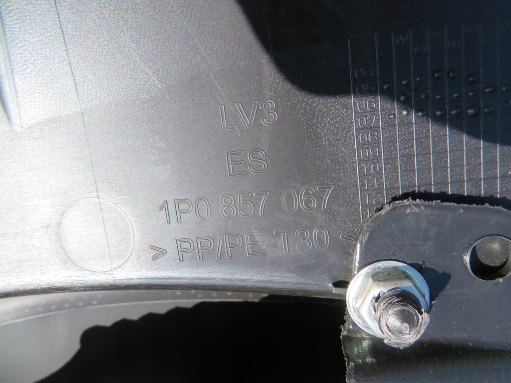 фото №16, Seat leon ii панель приладів консоль pas подушка безпеки 1p0857067