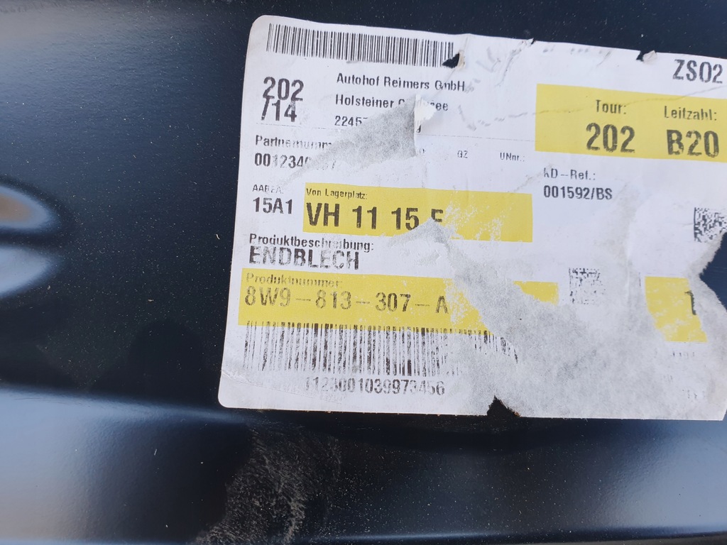 фото №5, Audi a4 b9 8w 8w0 kombi задній pas задня балка