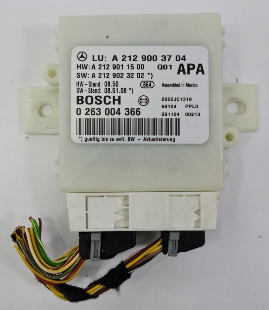 фото №1, Модуль блок керування pdc mercedes w212 a2129003704