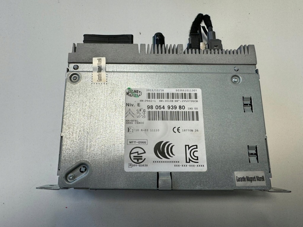 фото №1, Радіо навігація 9805493980 peugeot 208 i