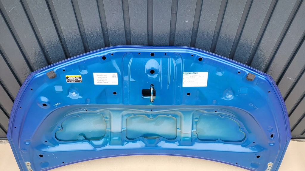 фото №7, Toyota yaris iii капот двигателя перед крышка