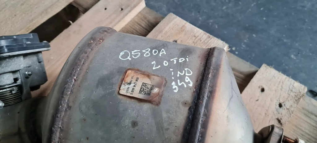 фото №7, Q5 80a катализатор дроссельная заслонка фильтр частиц твердых dpf fap 80a254400q