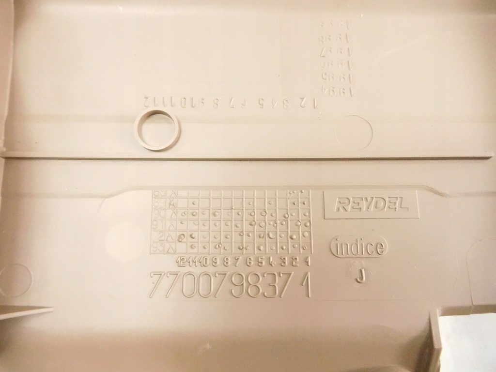 фото №11, Панель панелі приладової панелі renault clio 7700798371