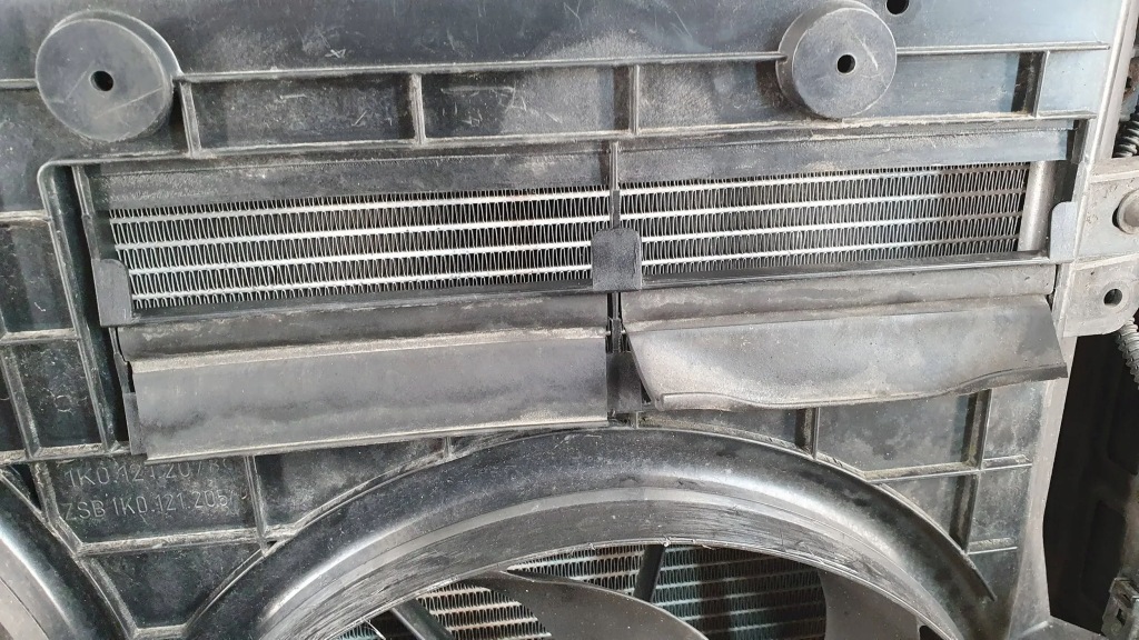 Skoda superb 2 2 3t 09- 2.0 tdi ремінь передній підсилювач радіатор $ Оригінал