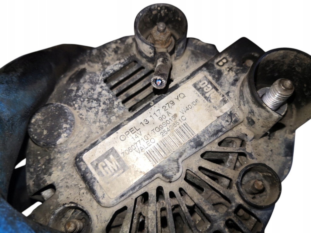 Генератор opel astra h corsa c 1.3 cdti jtd 16v 13117279 90a 100% исправный Недорого