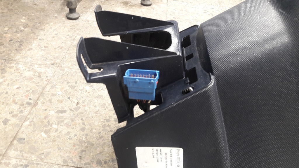 фото №6, Туннель средний peugeot 1007 1.6 16v granatowy