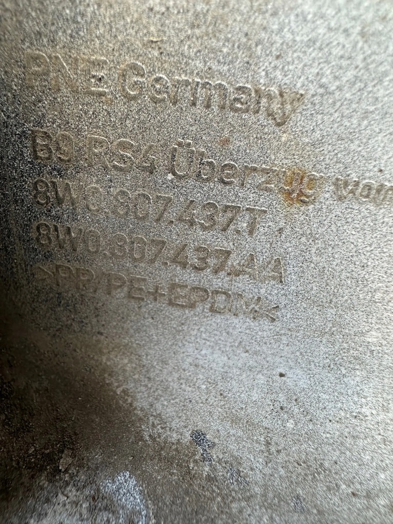 фото №9, Бампер audi rs4 b9 оригинал перед хороший состояние нет клеёный