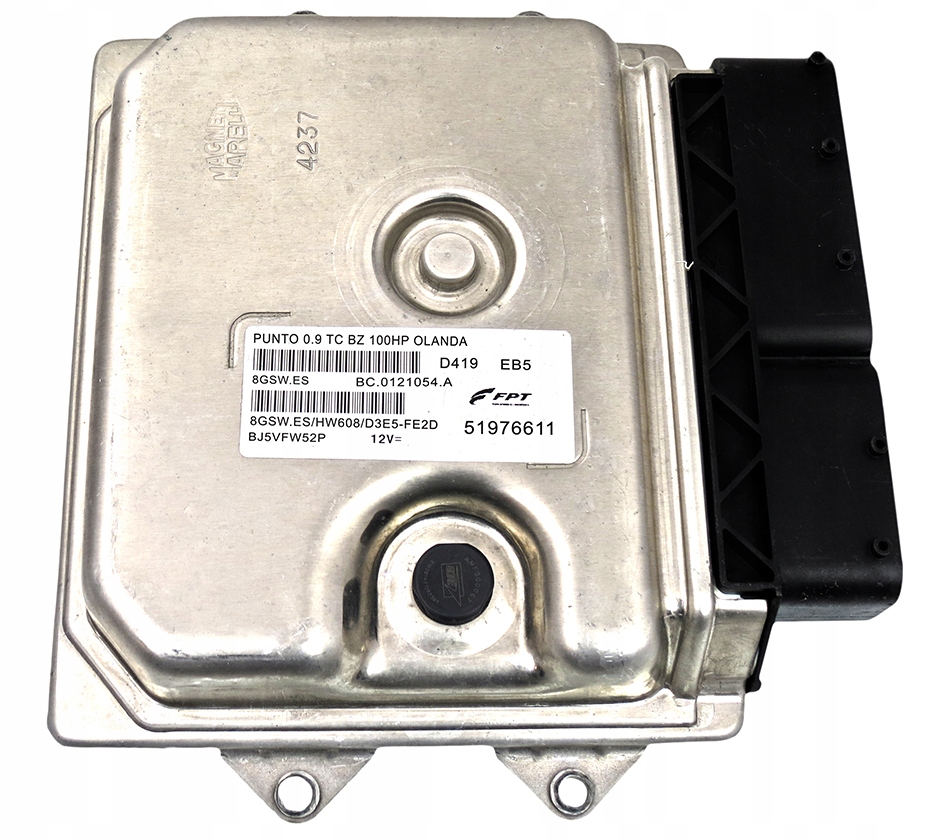 фото №1, Бортовой компьютер ecu fiat iii punto 0.9 51976611 8gsw.es