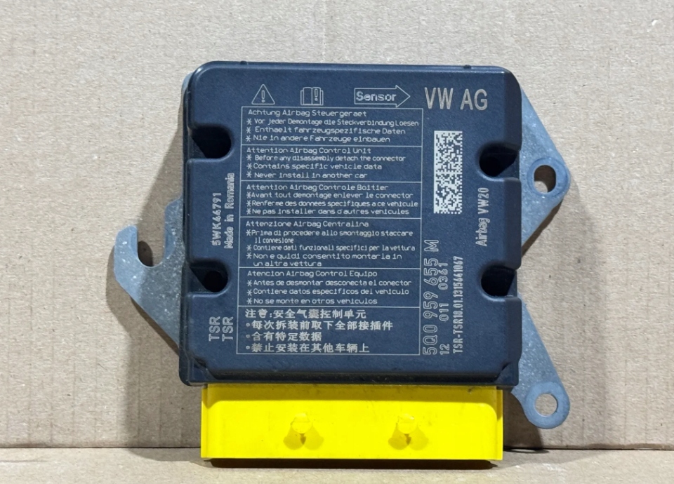 фото №1, Модуль подушок повітряних vw golf vii 5q0959655m