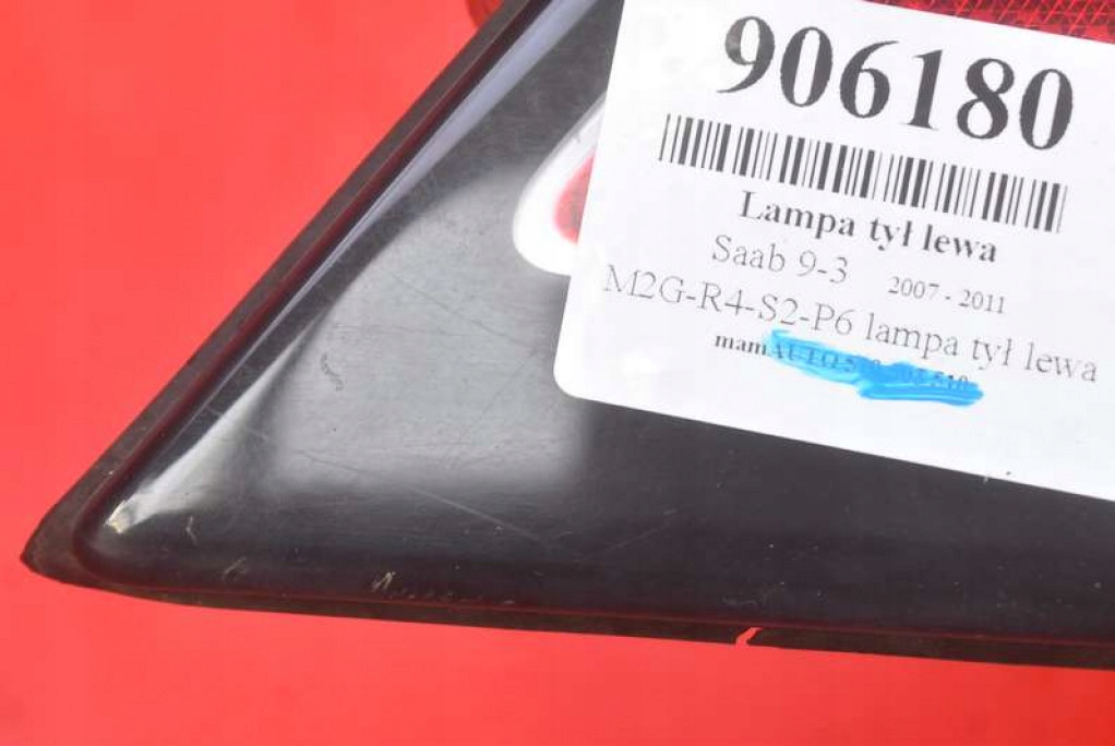 Лампа левая задний  задняя 12785759 saab 9-3 93 2 ii sedan рестайлинг  07-11 в Украине