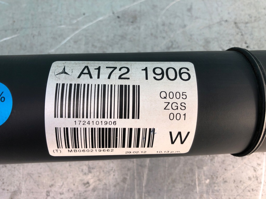 фото №2, Mercedes r172 slk slc wał приводной 1724101906