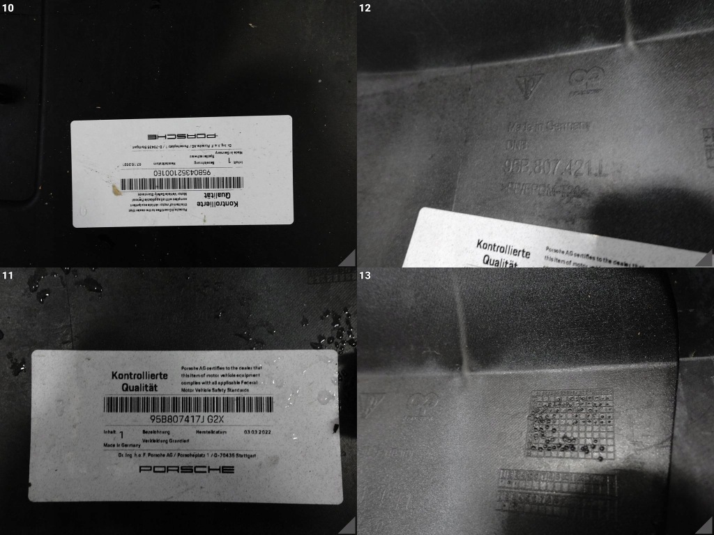 Porsche macan 95b 13-21 lift бампер задняя задний 4xpdc Доставка