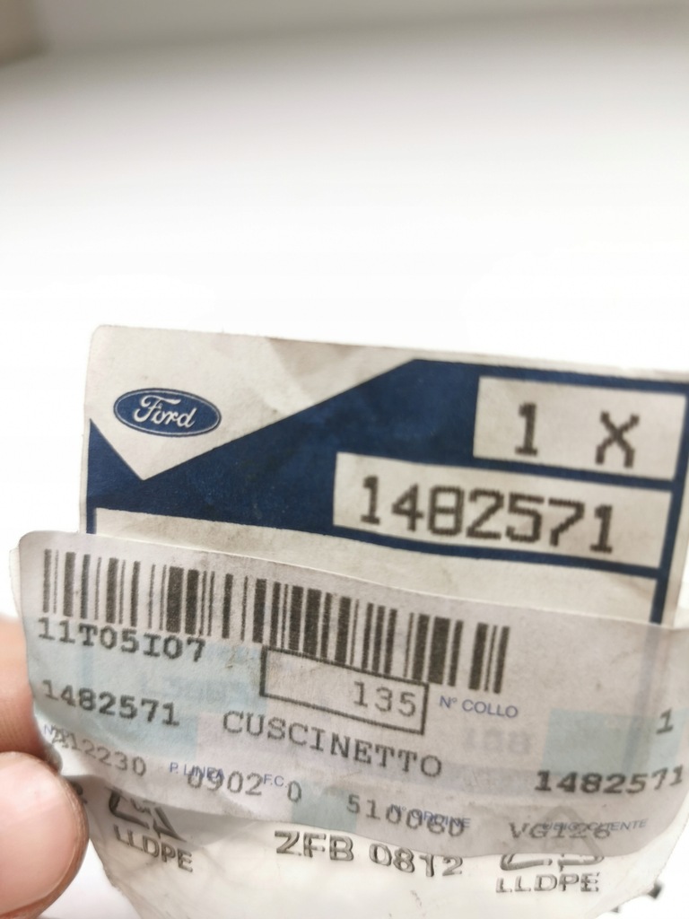 фото №6, Підшипник, колонка керма i повітропровід ford fiesta 1976-1989 ax 1482571