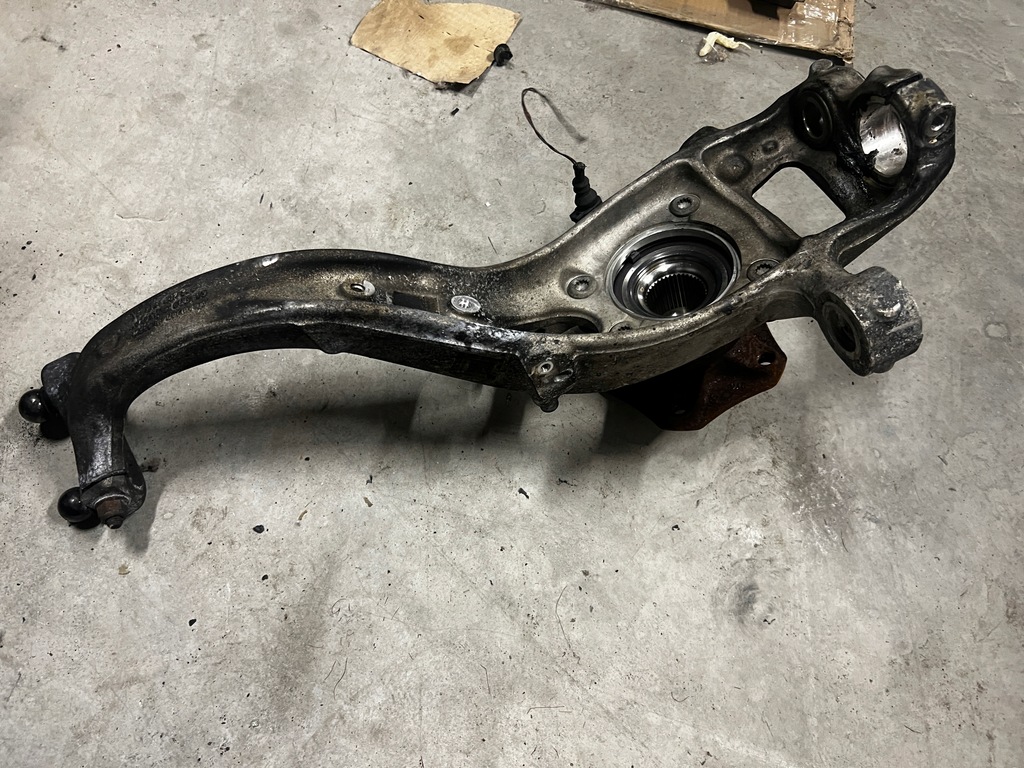 фото №9, Поворотный кулак перед передняя правый правая porsche cayenne coupe 9y3 9y0 hybrid