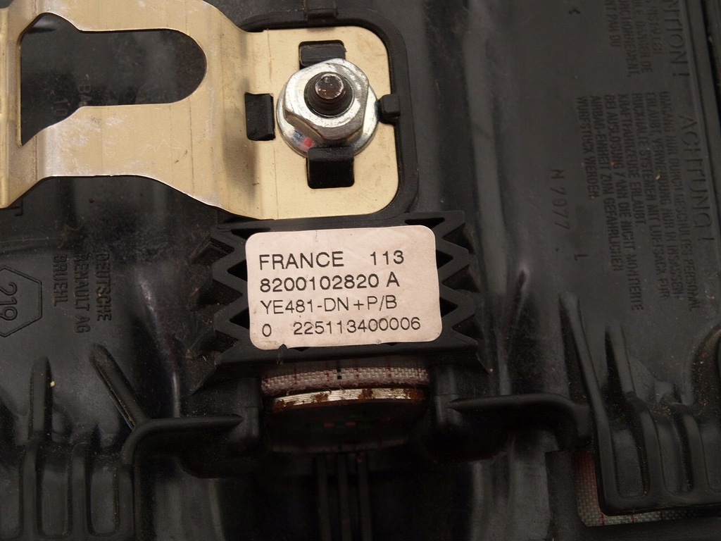 фото №7, Renault vel satis 2001-2009 подушка воздушная подушка безопасности водителя 8200102820a