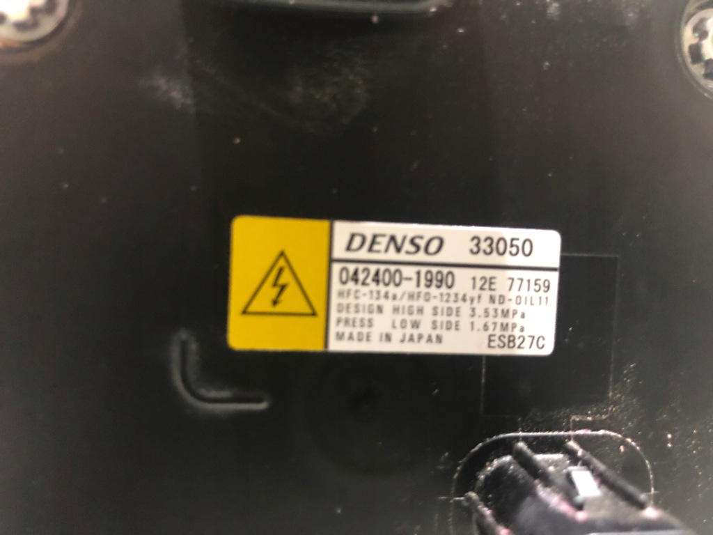 фото №3, Lexus es 300h компрессор кондиционера 2018-